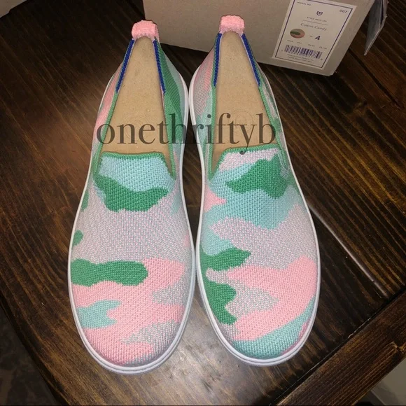 Rothy's Cotton Candy Kids Sneakers NIB